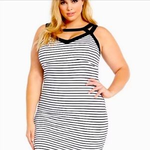 Torrid - Bodycon Striped Dress